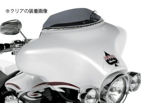 FLARE ウインドシールド 3.5インチ | ダークスモーク 1996〜13年FLHT FLHX