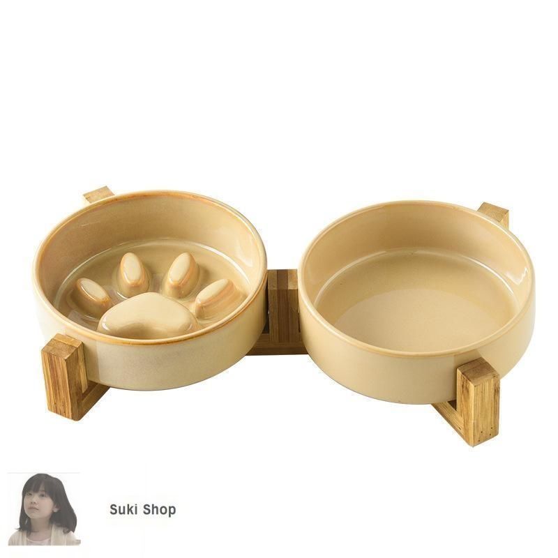 新しい未使用陶器製 大型犬 犬用食器 - ペット用食器 - ペット