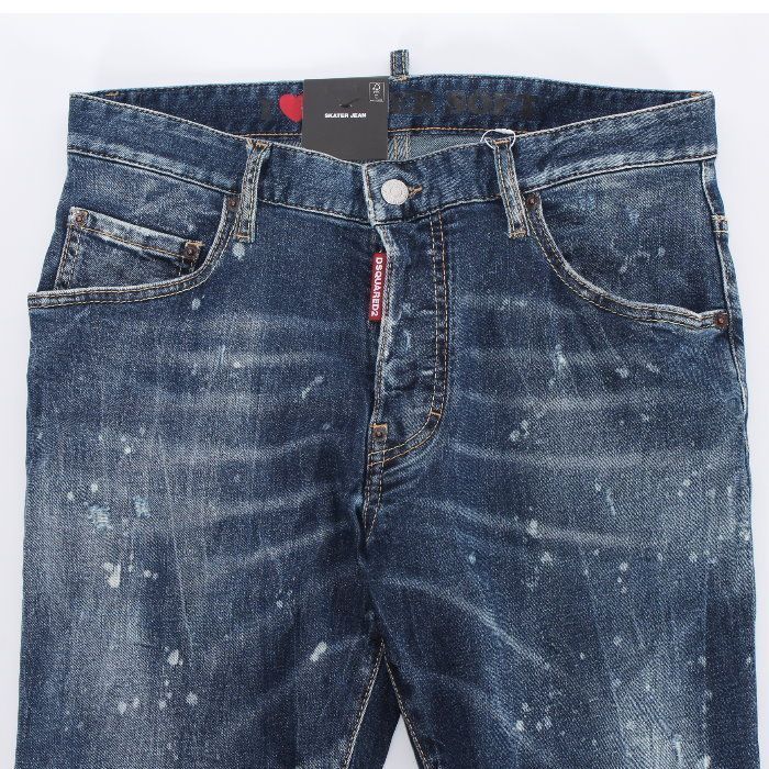 DSQUARED2 ディースクエアード スケーター ジーンズ S74LB1496