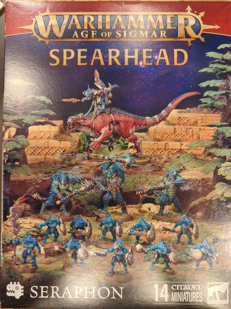 GAMES WORKSHOP WARHAMMER AGE OF SIGMAR SERAPHON Spearhead スピアヘッド セラフォン