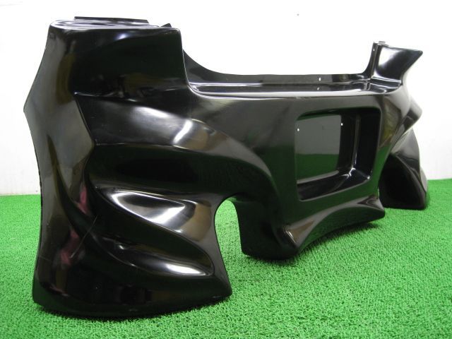 MRワゴン モコ リアバンパー 黒 スズキ 社外 バイク 部品 牙エアロ カッコイイ