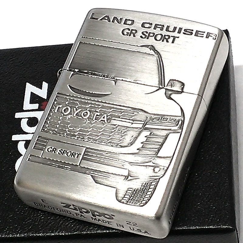 ZIPPO ライター TOYOTA ランドクルーザー GR SPORT ジッポ トヨタ全面