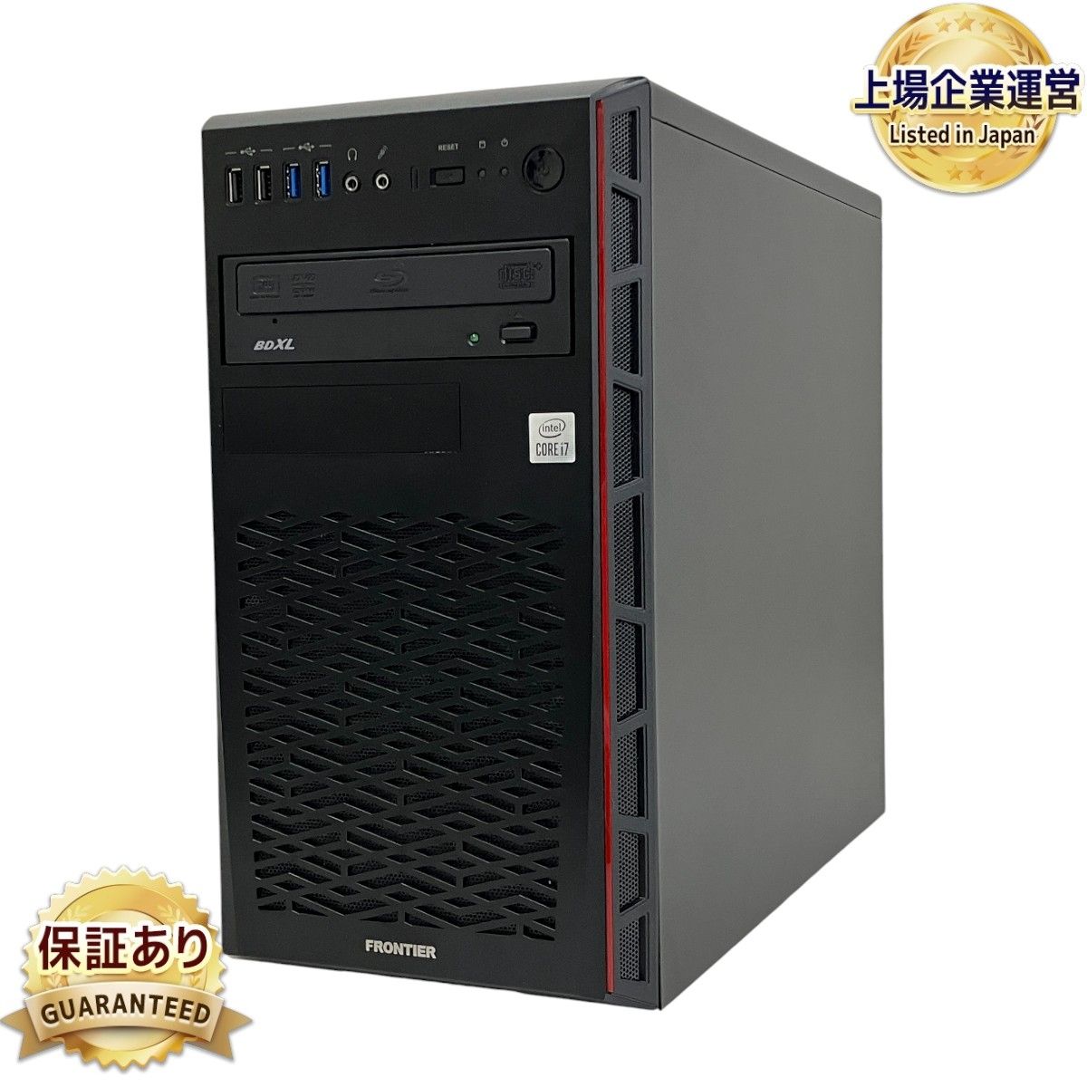 Inverse FRONTIER ゲーミングデスクトップPC Core i7-10700F 32GB HDD 2TB SSD 1TB WIN11 RTX  3060 中古 良好 T9369498 - メルカリ