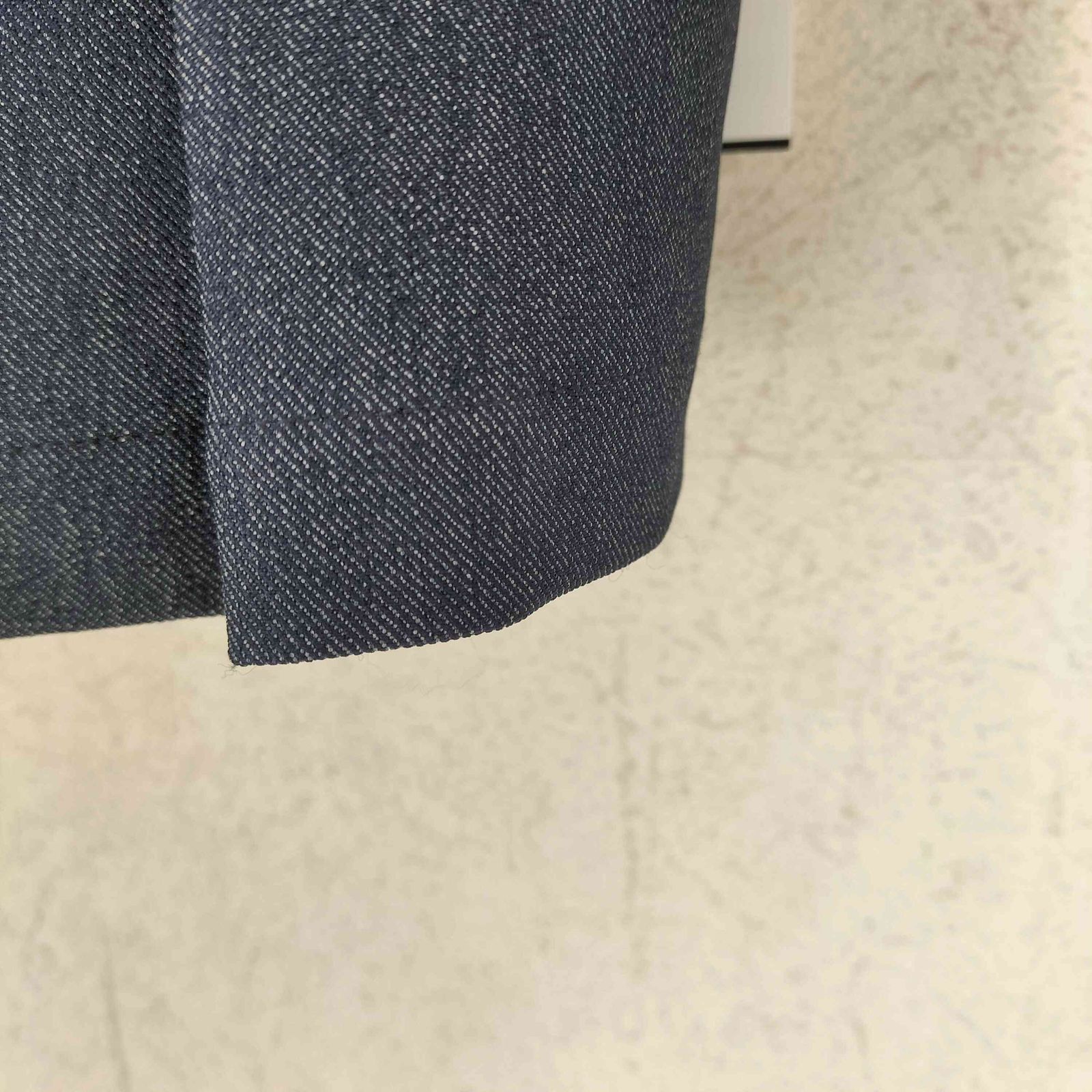 STRATA(エストラータ) 25SS デニムライクペプラムトップス レディース FREE  中古 古着 0423 エストラータ STRATA 25SS デニムライクペプラムトップス