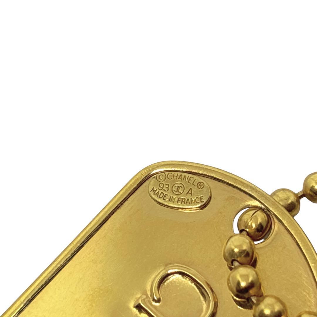 【2025年】高評価レビューアイテム特集 シャネル CHANEL レア 希少 ネックレス ロゴプレート ドッグタグ アクセサリー