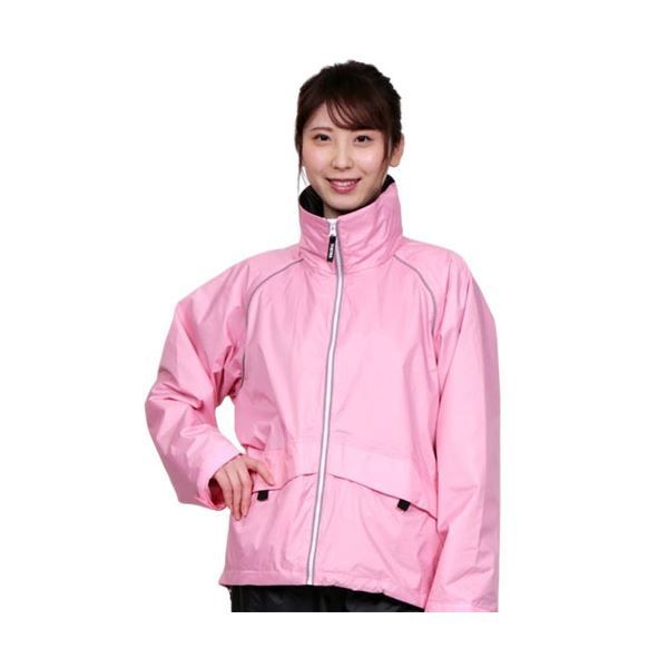トキワ 雨先案内人 サイクルコート ベリーピンク Lサイズ 3193-BP-L