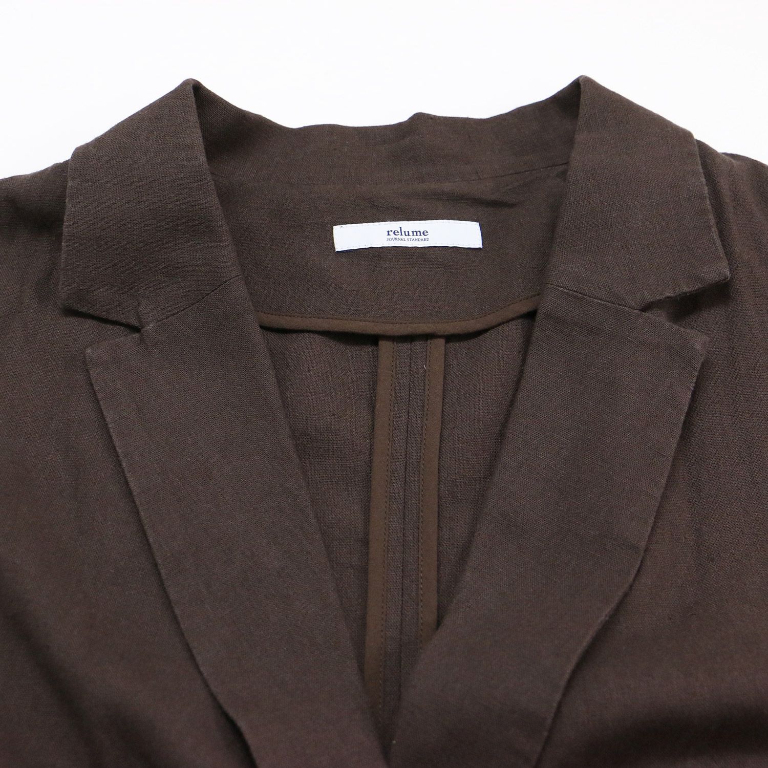 JOURNAL STANDARD relume ジャケット ブラウン 38サイズ JOURNAL STANDARD relume｜ジャーナルスタンダード レリュームの