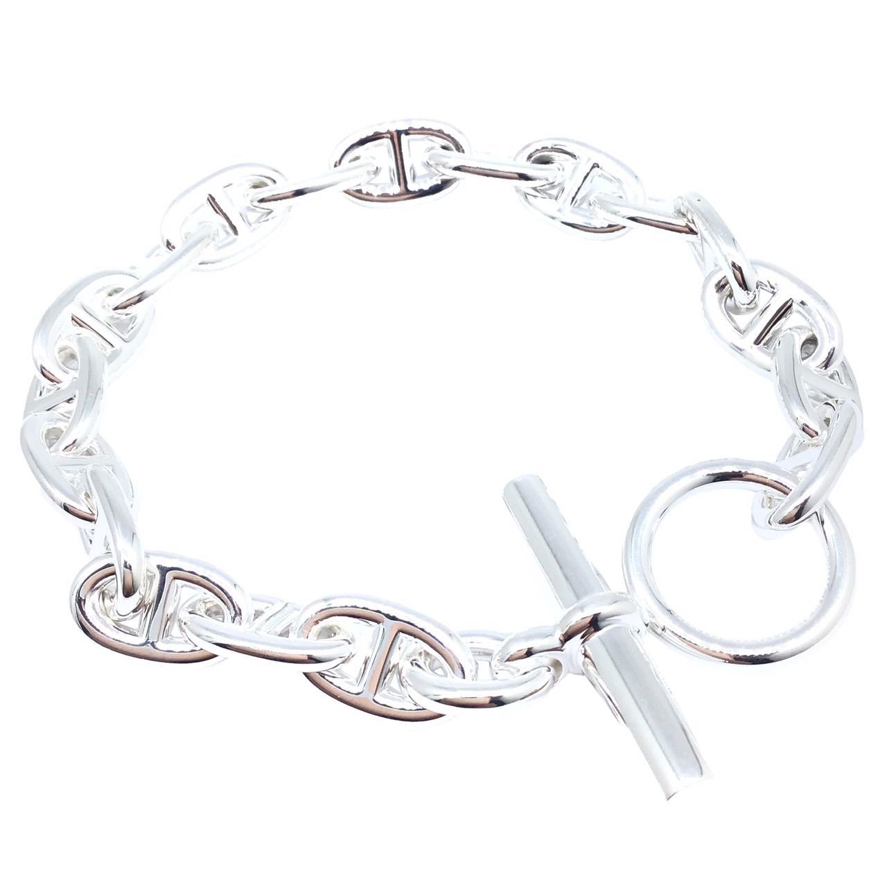 エルメス HERMES エルメス シェーヌダンクルMM ブレスレット 925 
