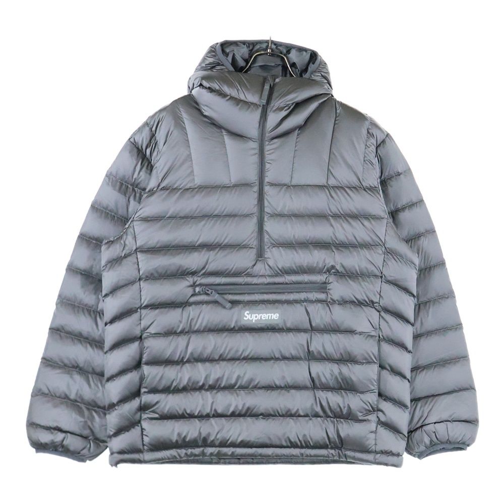 SUPREME (シュプリーム) 24SS ×PERTEX Micro Down Half Zip Hooded