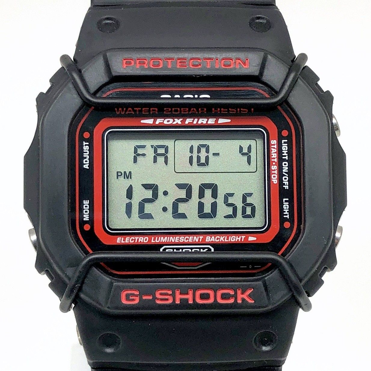 G-SHOCK ジーショック DW-5600VT-1T フェアリーズチャーム マジカル ブラック レッド プロテクター 妖精EL 1999年1月発売  - メルカリ