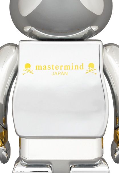 BE@RBRICK - Bearbrick mastermind JAPAN SILVER 1000％ BE@RBRICK mastermind JAPAN SILVER 1000％ - メルカリ