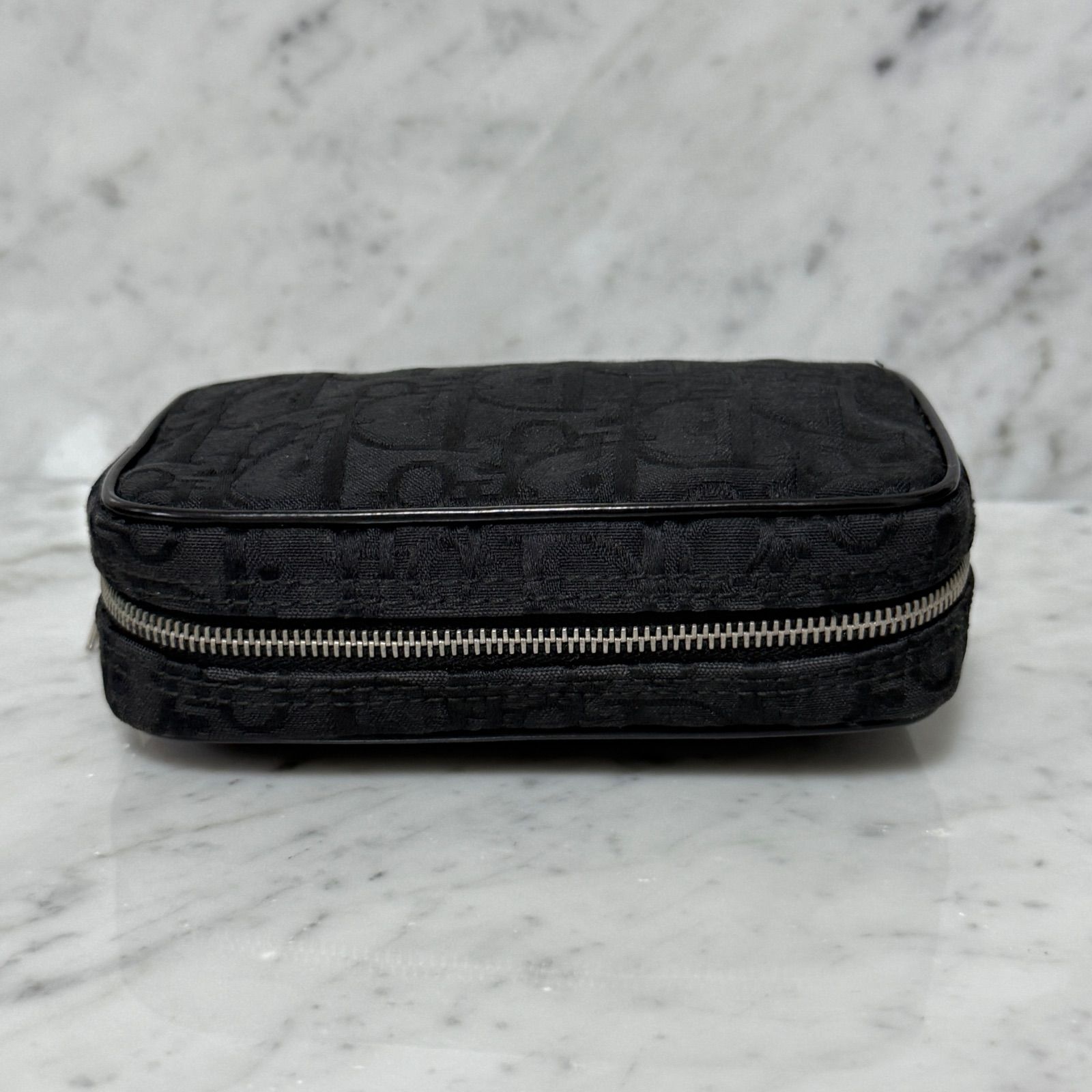 ■ 46804★クリスチャンディオール ポーチ ロゴグラム　トロッター □ 46804☆クリスチャンディオール ポーチ ロゴグラム トロッター