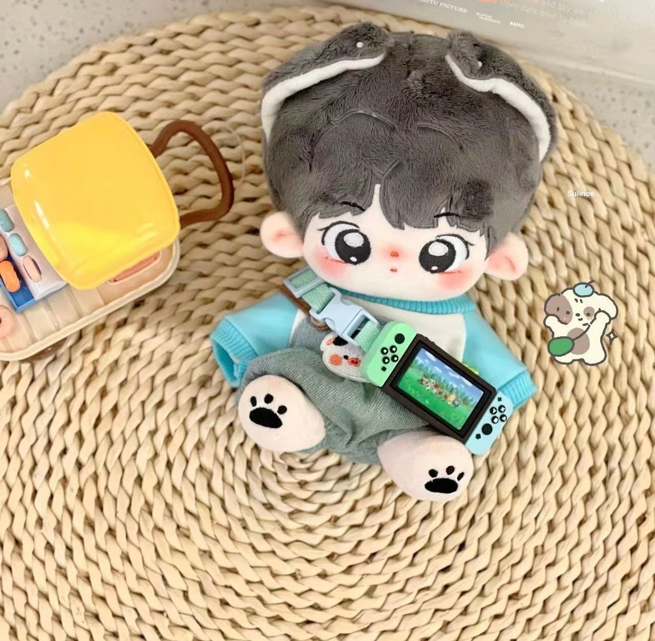 Amazon.co.jp: 着せ替えぬいぐるみ 無属性ぬいぐるみ 20cmぬいぐるみ 棉花娃娃 韓国ぬい : おもちゃ