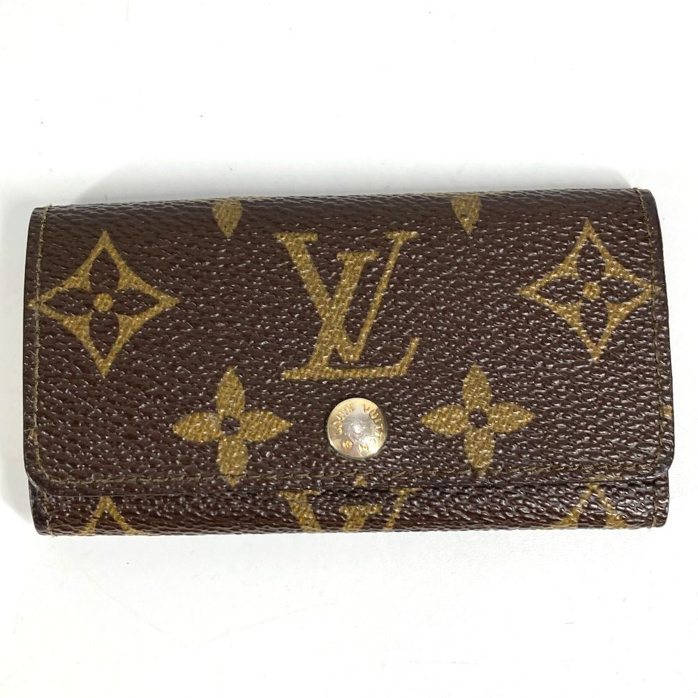 LOUIS VUITTON ルイヴィトン キーケース ミュルティクレ4 ミュルティクレ 4 M62631 モノグラムキャンバス ブラウン