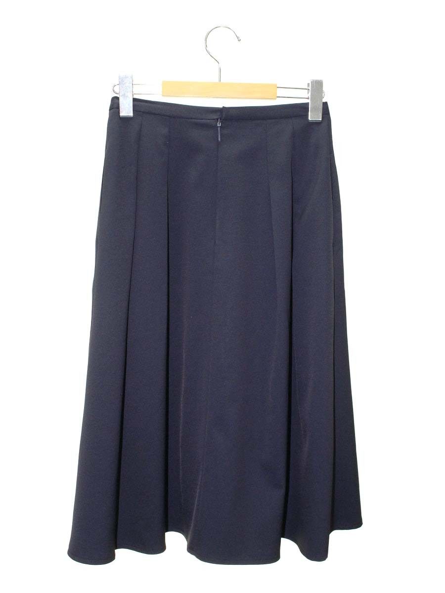 ルネ　ネイビースカート（36） 新品】ルネスカートネイビー36
