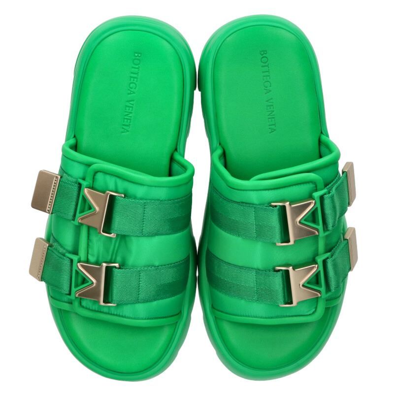 ボッテガヴェネタ FLASH SANDAL ダブルバックルサンダル メンズ 42 BOTTEGA VENETA - ボッテガヴェネタ FLASH ダブルバックル