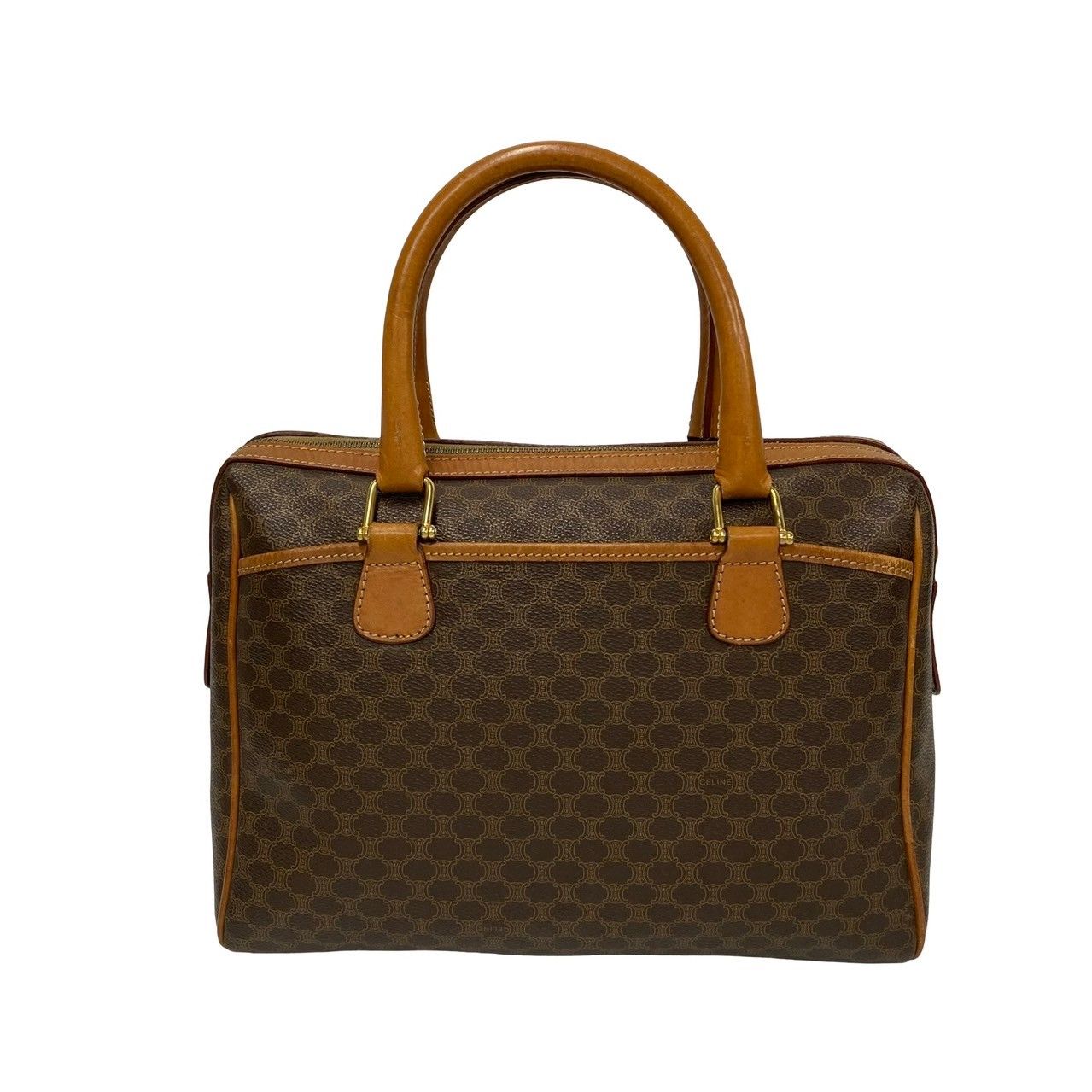 極 美品 CELINE セリーヌ ヴィンテージ マカダム ブラゾン トリオンフ