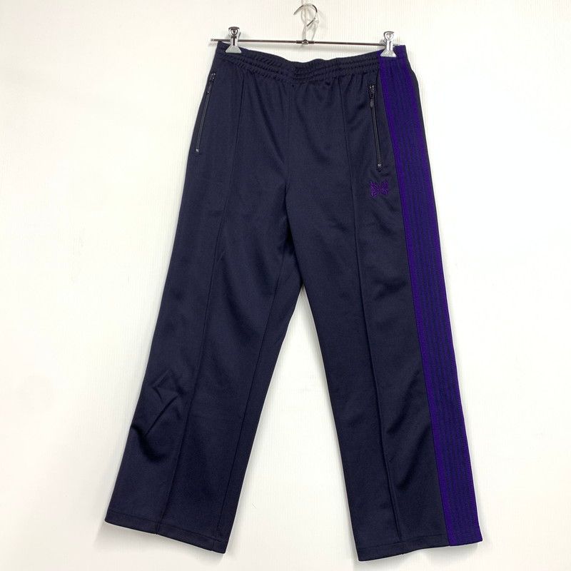 品 Needles ニードルス NS246 23AW TRACK PANT トラックパンツ- POLY SMOOTH ポリ スムース ズボン ボトムス 151-251004-ya-08-izu