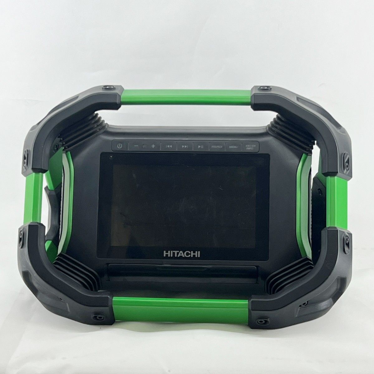 HITACHI コードレスラジオ付テレビ UR18DSML ラジオ　テレビ HiKOKI ハイコーキ コードレスラジオ付テレビ リモコン・AC