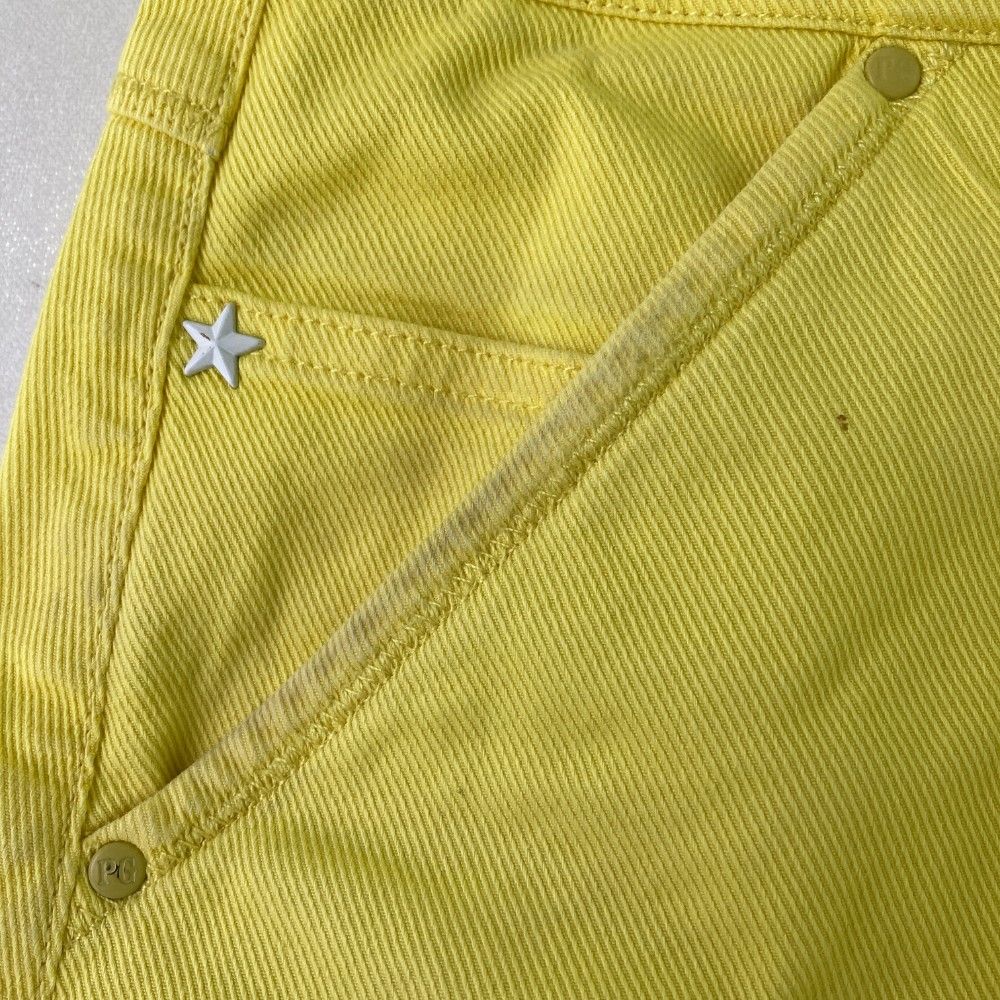 サイズ：1 PEARLY GATES パーリーゲイツ ストレッチスカート イエロー