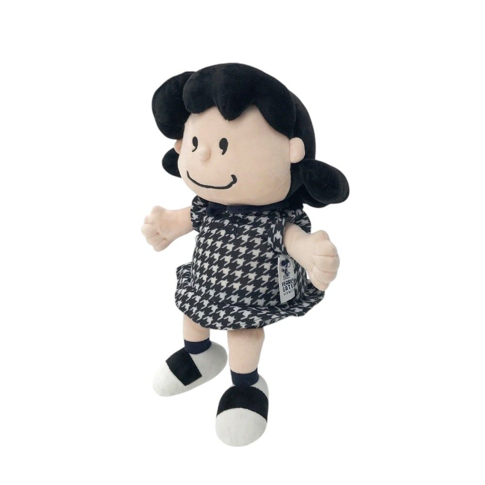 PEARLY GATES パーリーゲイツ ×PEANUTS ヘッドカバー ルーシー 千鳥柄 ネイビー系 FW [240101394524] ゴルフウェア ストスト