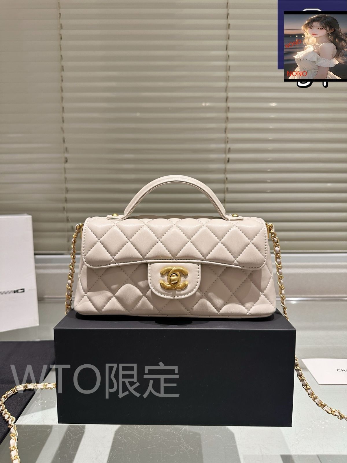 主役級の存在感♡25A【CHANEL】シャネル カフバッグ org.jpg