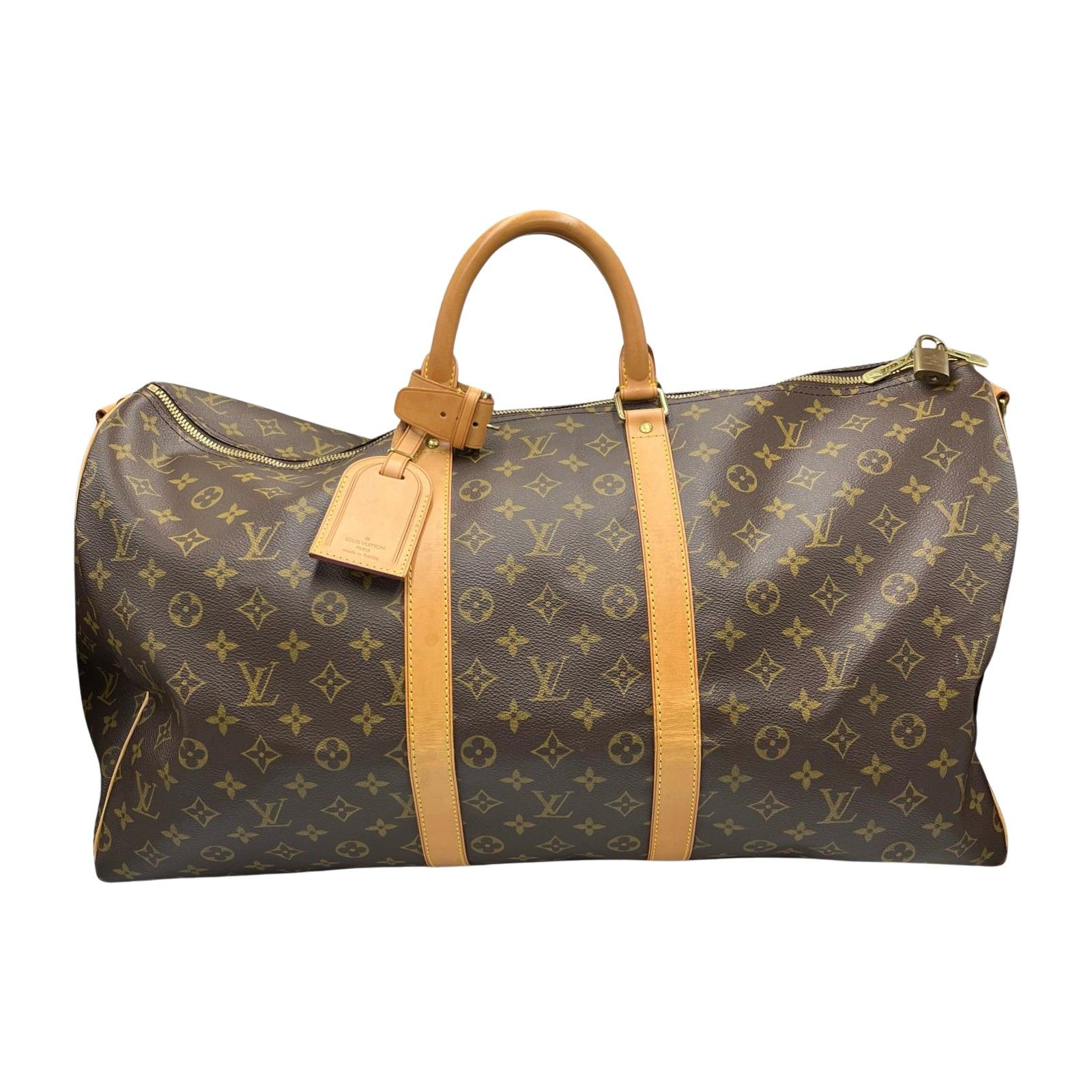 ルイヴィトン LOUIS VUITTON ボストンバッグ キーポル55 2way M41424 モノグラムキャンバス ブラウン レディース