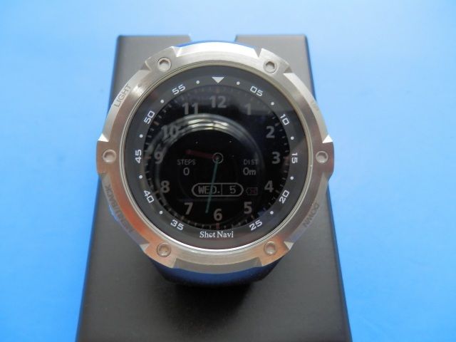 FaaH Golf M1000 GPSナビ ホワイト テクタイト Shot Navi Crest [White