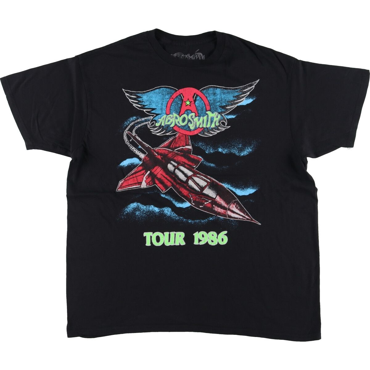 古着 AEROSMITH エアロスミス バンドTシャツ バンT メンズXL/eaa451439