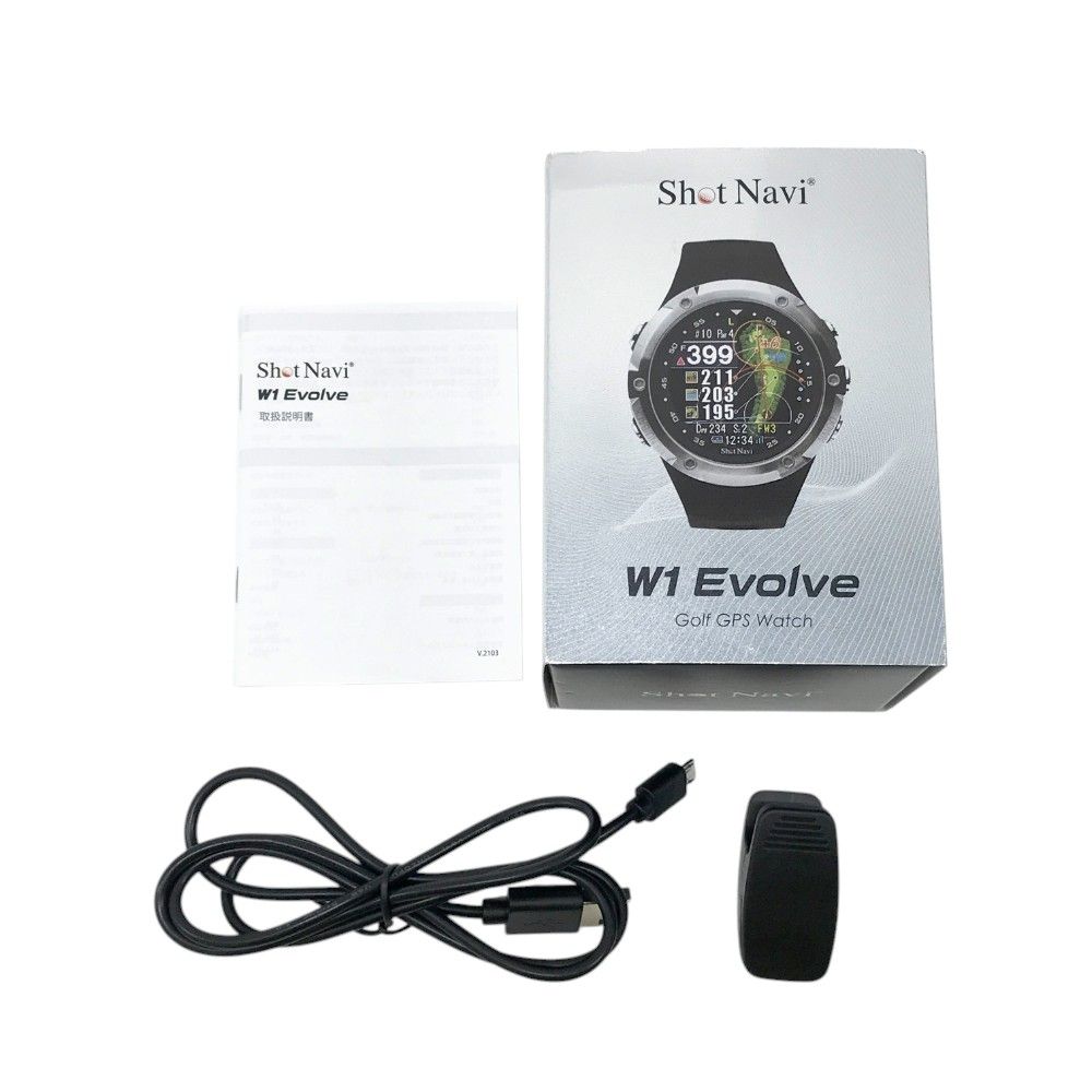 ShotNavi W1 EVOLVE GPSナビ 2024 ショットナビ Shot Navi W1 Evolve