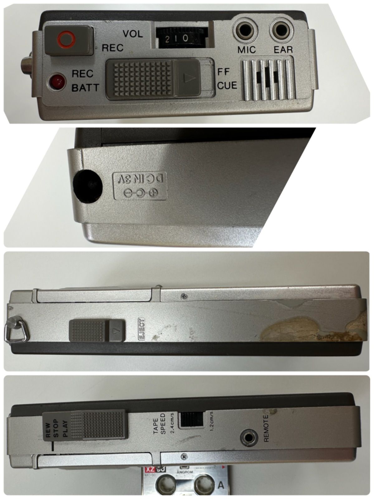 オリンパス オーディオ機器Pearlcorder SR501　動作品ケース付き オリンパス オーディオ機器Pearlcorder SR501 動作品ケース付き