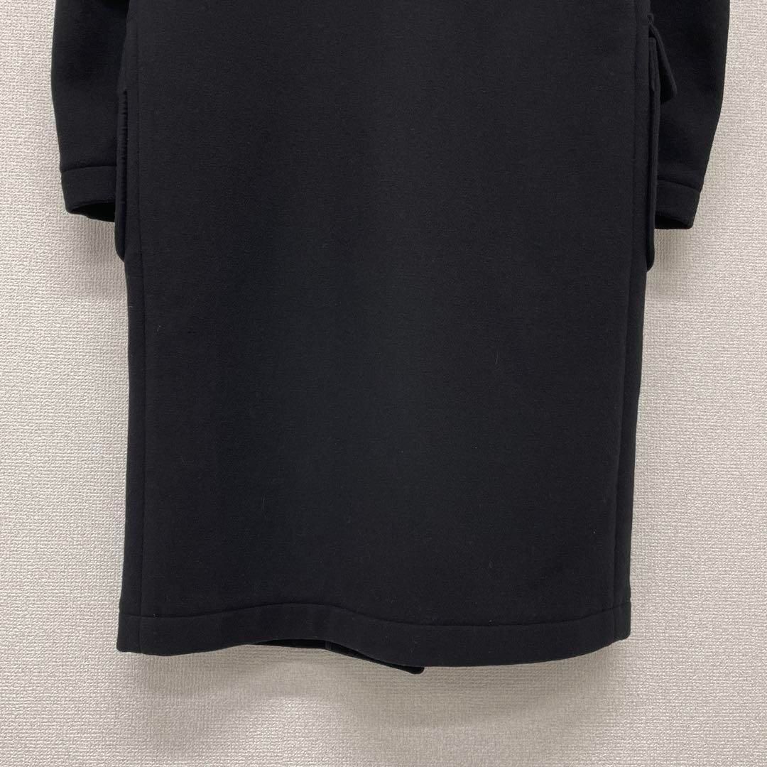 YLEVE イレーヴ ダッフルコート ロング 黒 ブラック ウール サイズ0