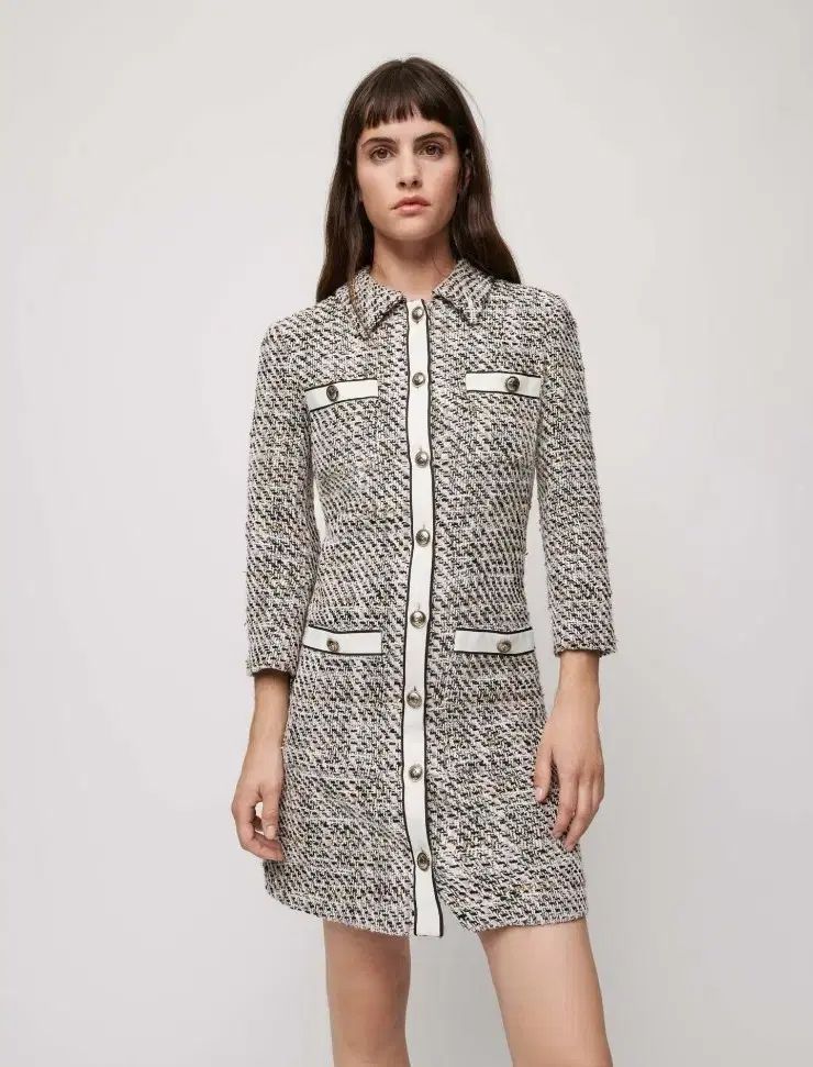 maje(マージュ) maje ツイード ワンピース マージュ maje ツイード  