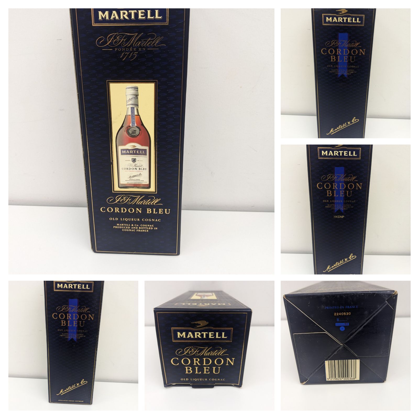 ○【古酒】MARTELL/マーテル CORDON BLEU コルドンブルー OLD CLASSIC 