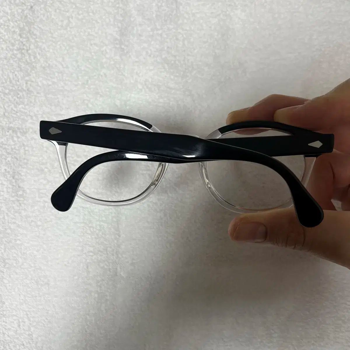 49 MOSCOT(モスコット) レムトッシュ ブラック クリスタル - メルカリ