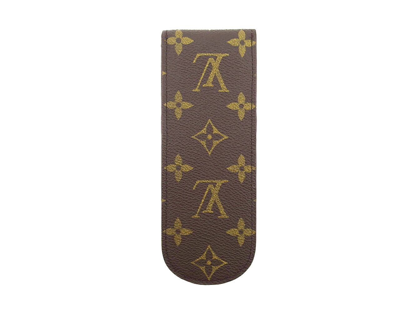 【美品】 ルイヴィトン LV ペンケース モノグラム エテュイスティロ ルイ ヴィトン ペンケース 筆箱 エテュイ・スティロ モノグラム
