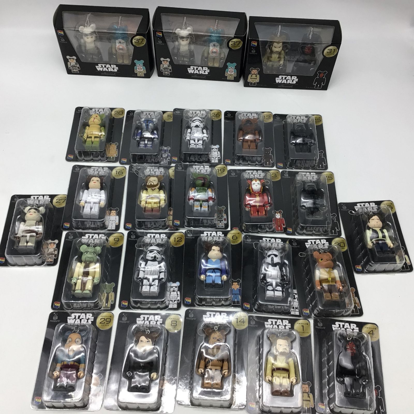 5323 【未開封】Happyくじ スター・ウォーズ BE@RBRICK ベアブリック賞 