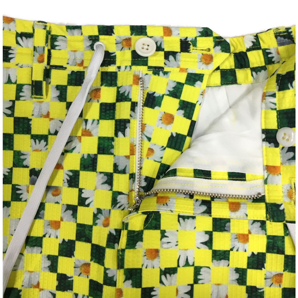 JACK BUNNY!! - coco 中古 ジャックバニー Jack Bunny!! レディース スカート 1(M) 黄色 一体型インナーパンツ付き 花柄 中古 レディース ジャックバニー Jack Bunny!! 長袖シャツ 1(M