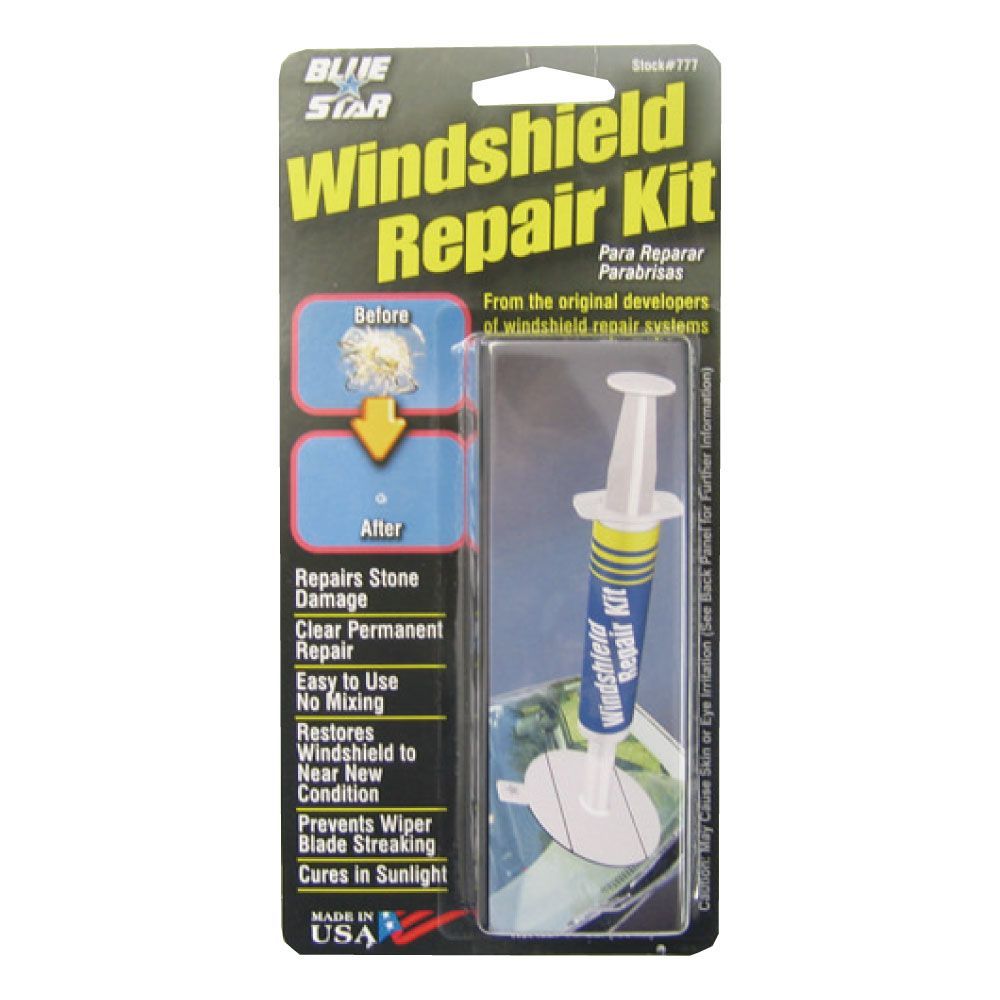 BLUE STER ガラスリペアキット Amazon.com: 2 Pack Blue-Star Fix Your Windshield Do It
