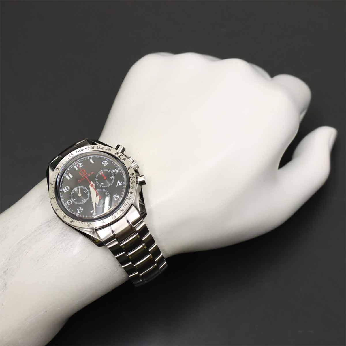  オメガ OMEGA スピードマスター ブロードアロー オリンピック 3556 50 自動巻き Speedmaster Broad Arrow 自動巻き時計 腕時計(アナログ)