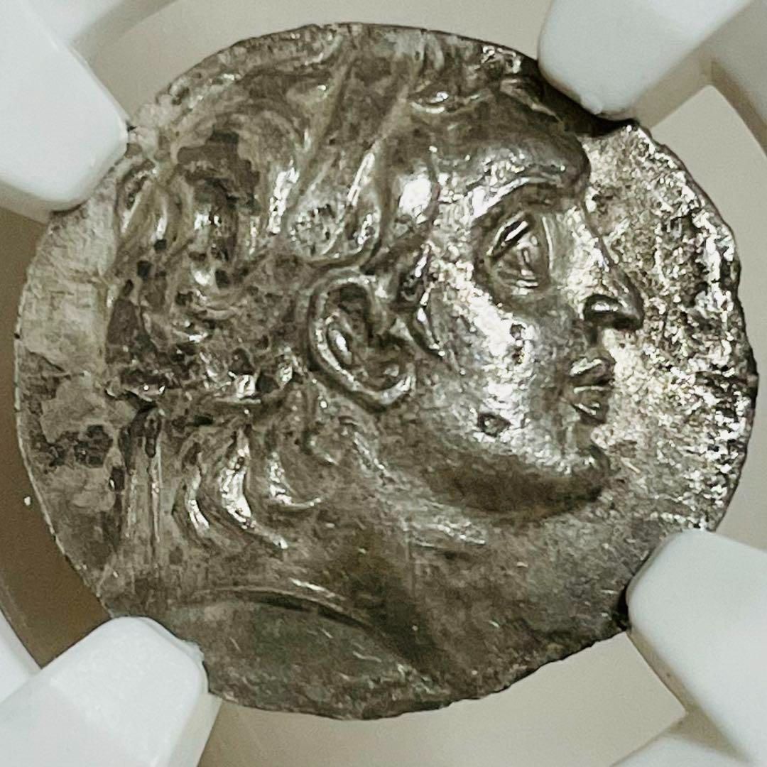 カッパドキア王国 ドラクマ銀貨 アリアラテス5世 BC163-130 ChAU