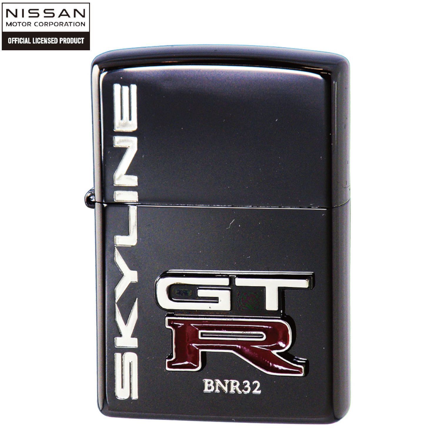 日産 ZIPPO NISSAN SKYLINE GT-R BNR32 エンブレム BK‐スカイライン