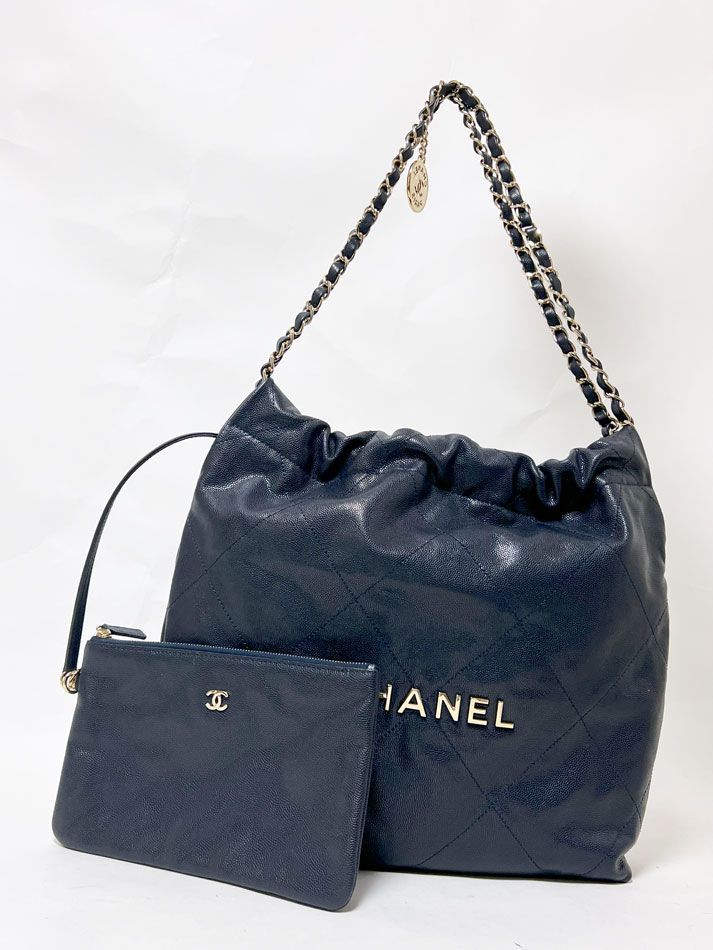 CHANEL シャネル シャネル22 マトラッセ スモール ショルダーバッグ  