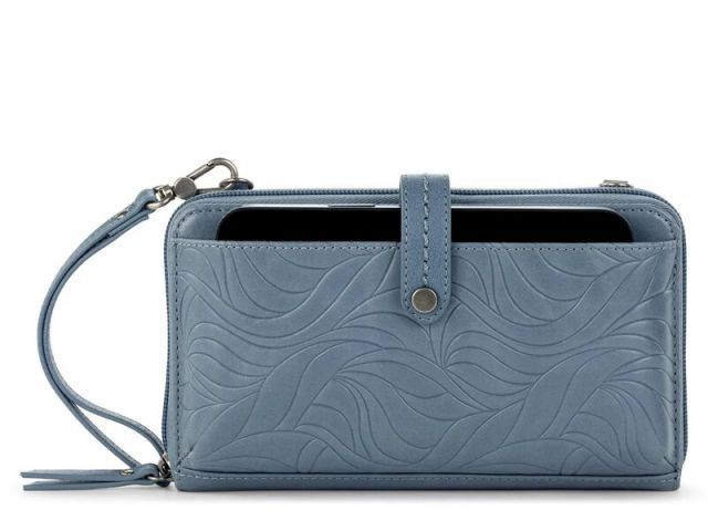 送料無料 ザサック レディース ショルダーバッグ バッグ Iris Smartphone Crossbody Bag Blue
