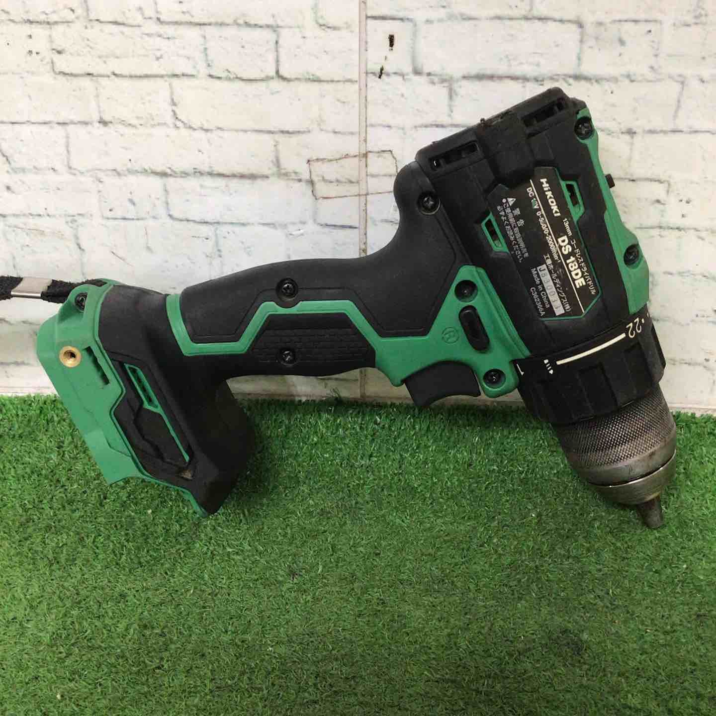 ハイコーキ HIKOKI 旧 日立工機 コードレスドリルドライバー DS18DE NN 町田店