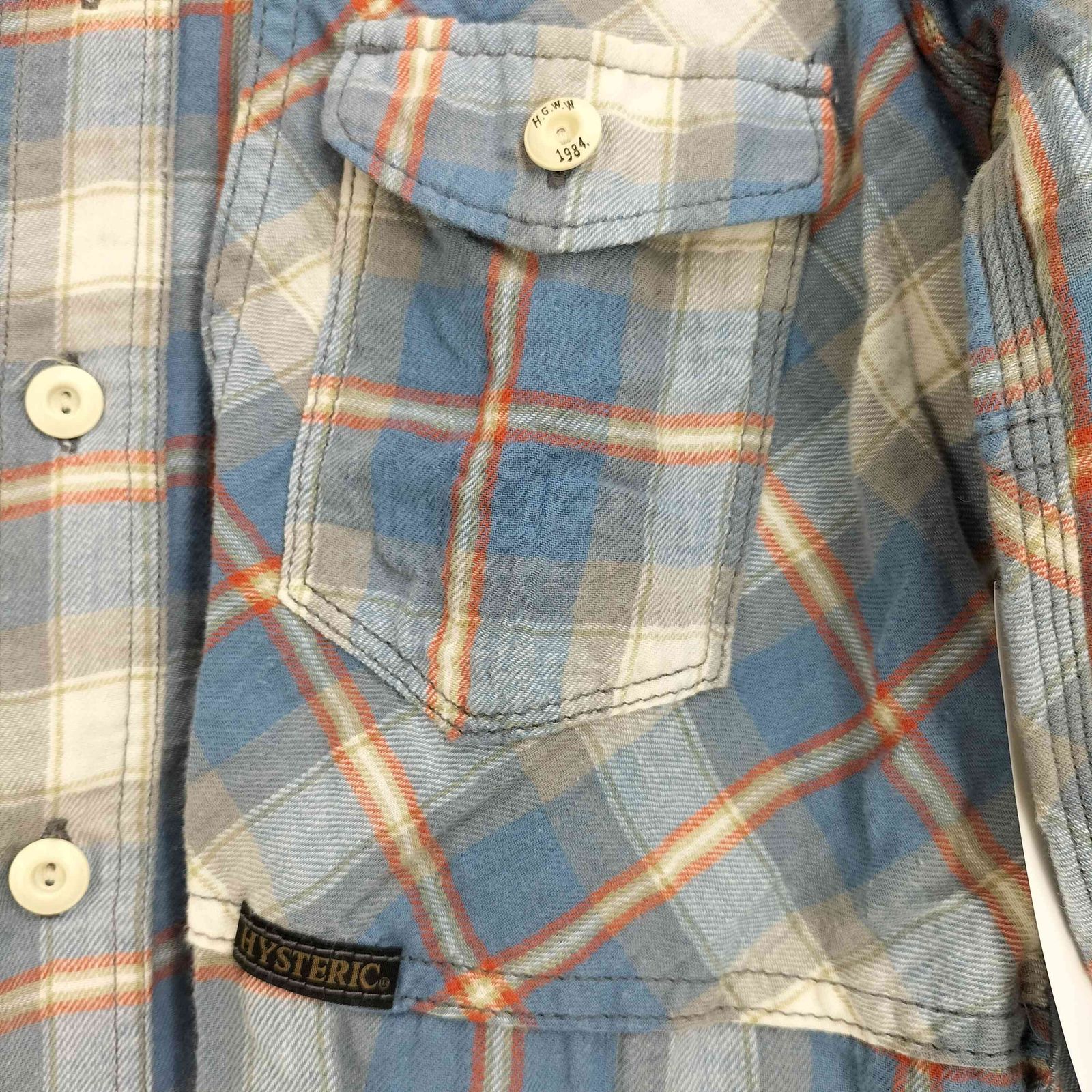 ヒステリックグラマー HYSTERIC GLAMOUR ロングシャツワンピース