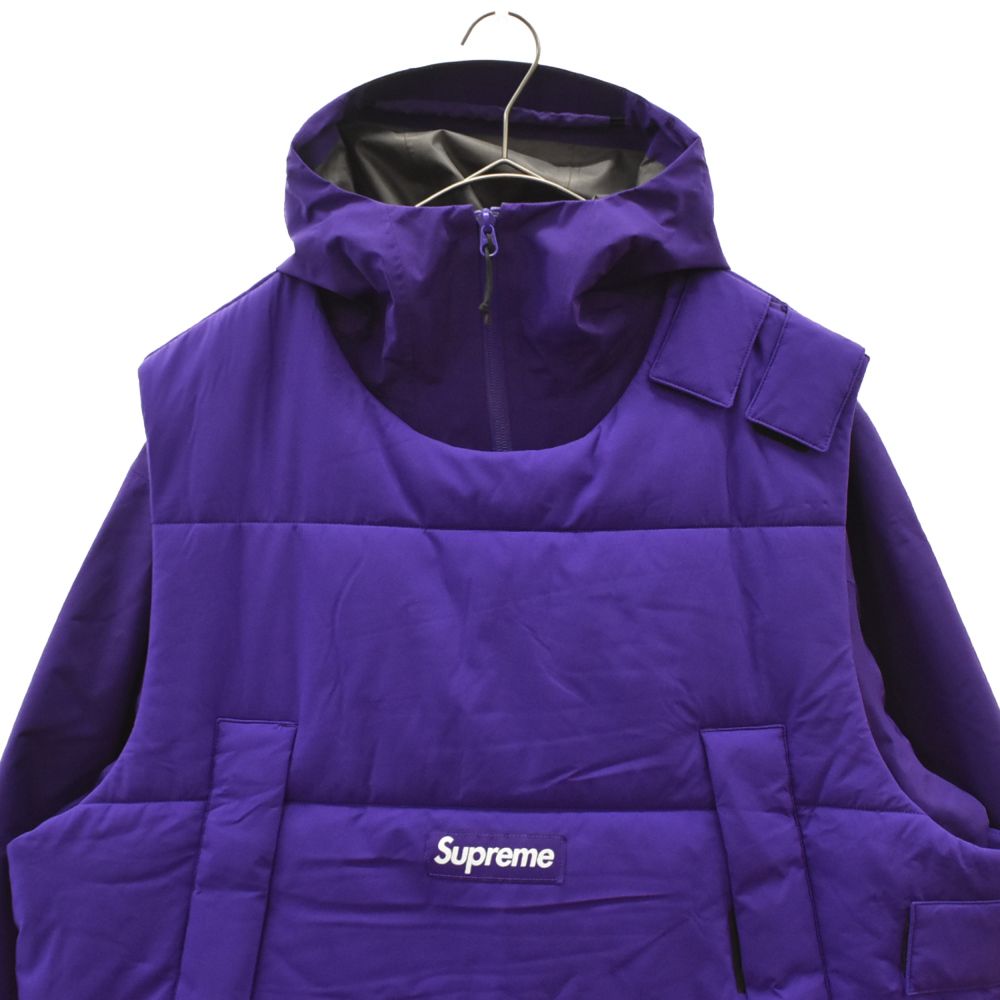 SUPREME (シュプリーム) 22AW 2-in-1 GORE-TEX Shell + WINDSTOPPER Vest ツーインワン  ゴアテックスシェルウィンドストッパー パフィーベスト付きナイロンアノラックジャケット