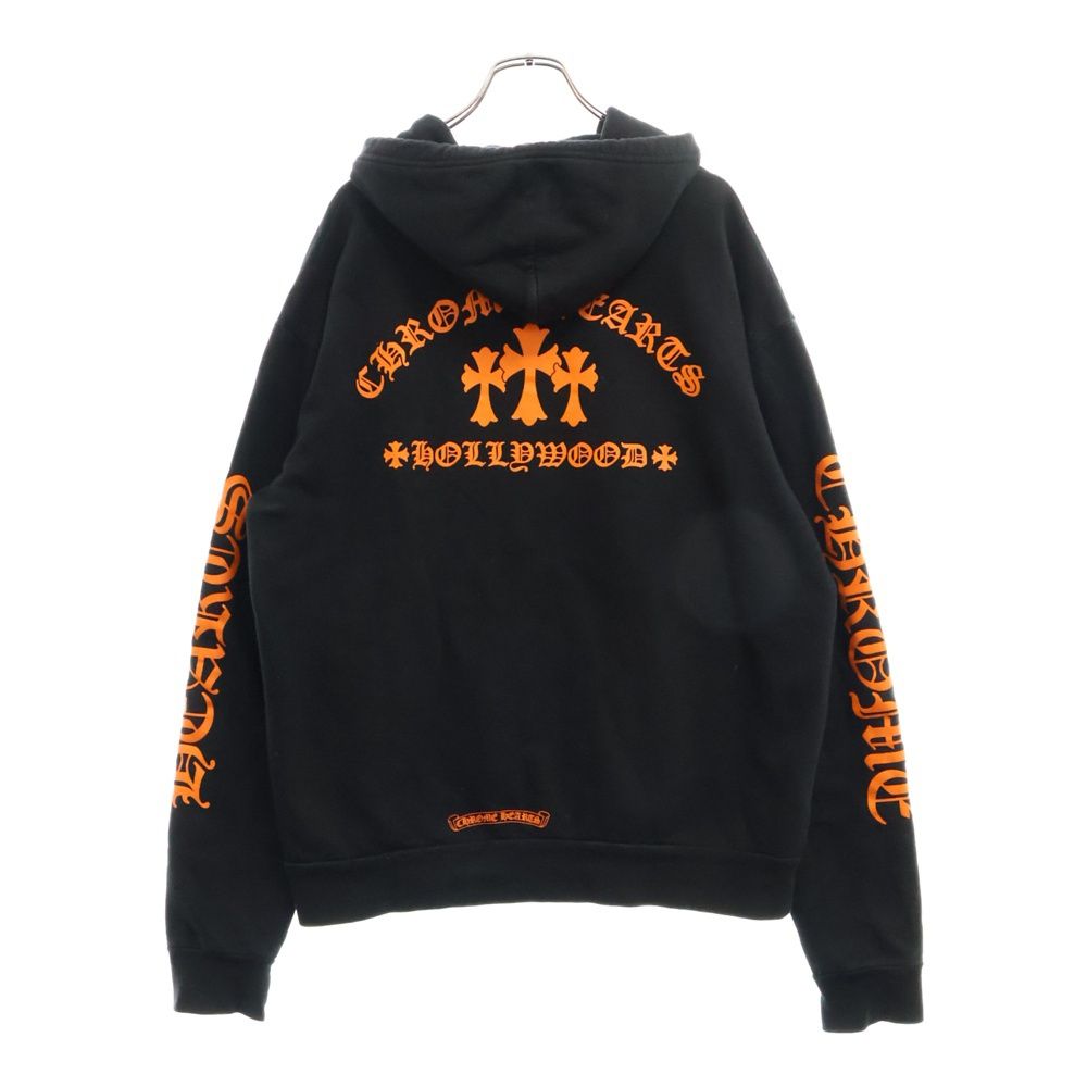 CHROME HEARTS (クロムハーツ) Orange Cemetery Cross Pullover CHROME HEARTS (クロムハーツ) Orange Cemetery Cross Pullover