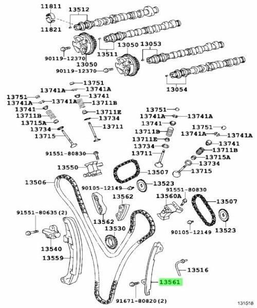 トヨタ 純正 ハイラックスサーフ タコマ チェーン