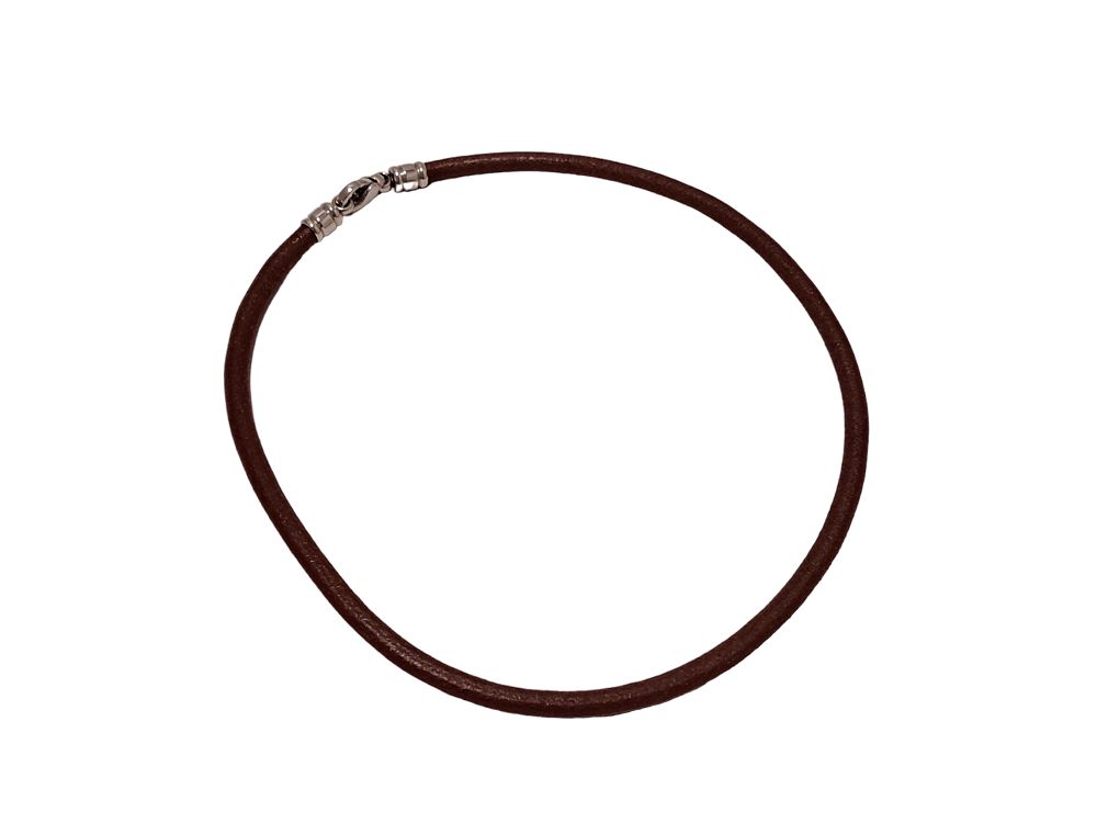 sale価格♥BVLGARI　レザーチョーカー　ブラウン　39.5㎝　ブルガリ sale価格♥BVLGARI レザーチョーカー ブラウン 39.5㎝ ブルガリ sale